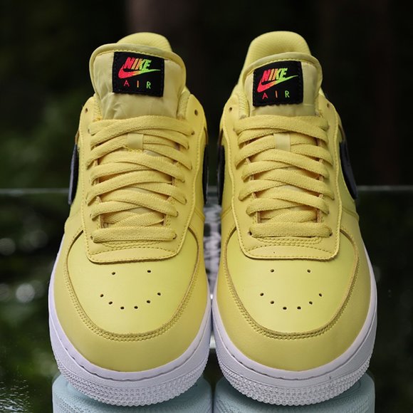 Nike Air Force 1 Low 07 Lv8 Yellow Pulse Men’s Size 8 - Picture 10 of 12